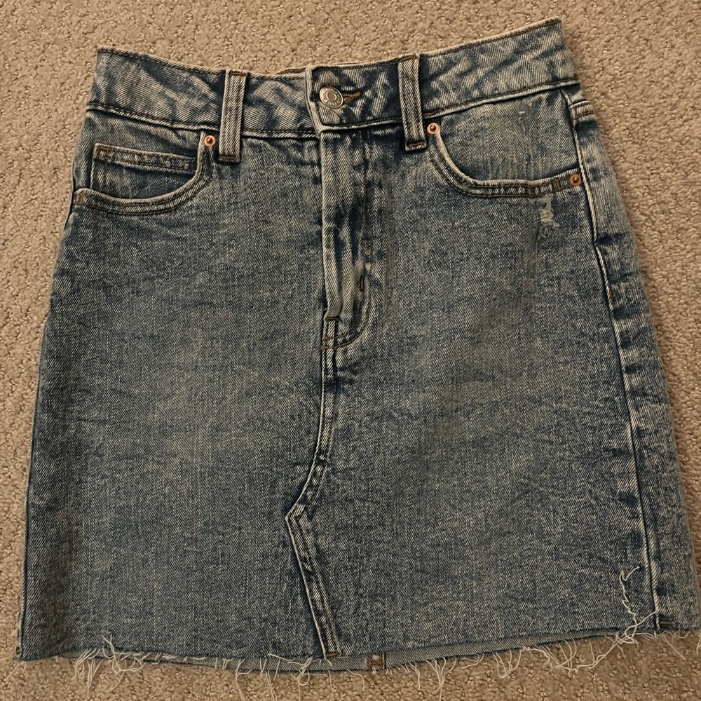 Denim Mini Skirt Size 0